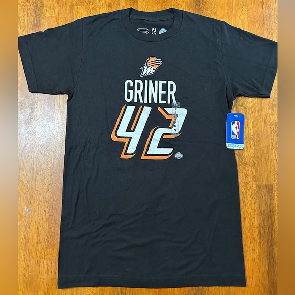 NBA Tops - Phoenix Mercury WNBA Shirt | Brittney Griner #42 Tee | Women Small |NBA Licensed
